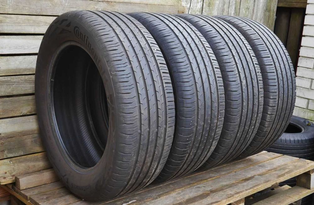 235/55 R18 Ładny kpl. opon używanych Continental EcoContact 6 DOT 2022