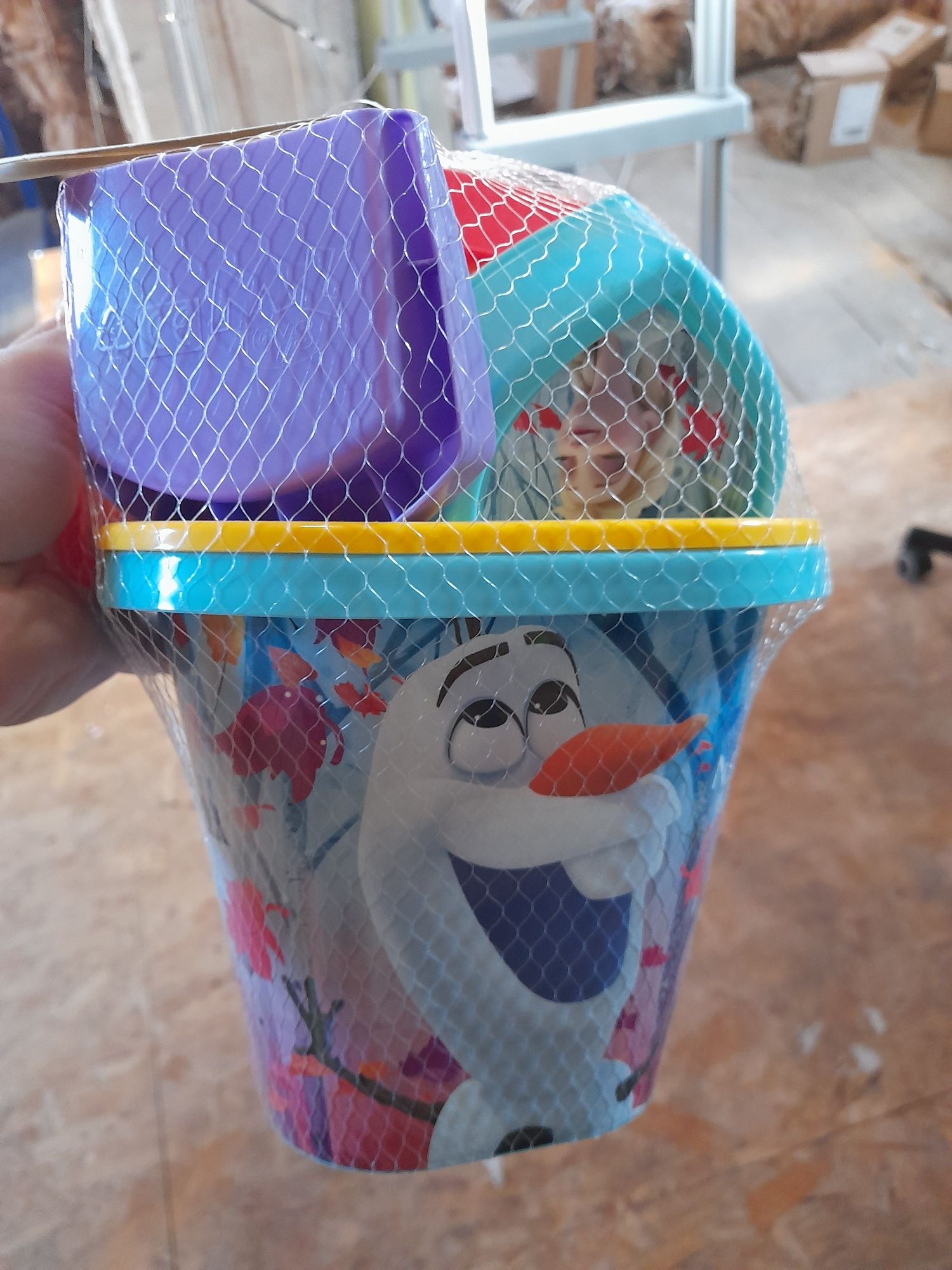 Zabawki do piasku Wader frozen nowe zestaw