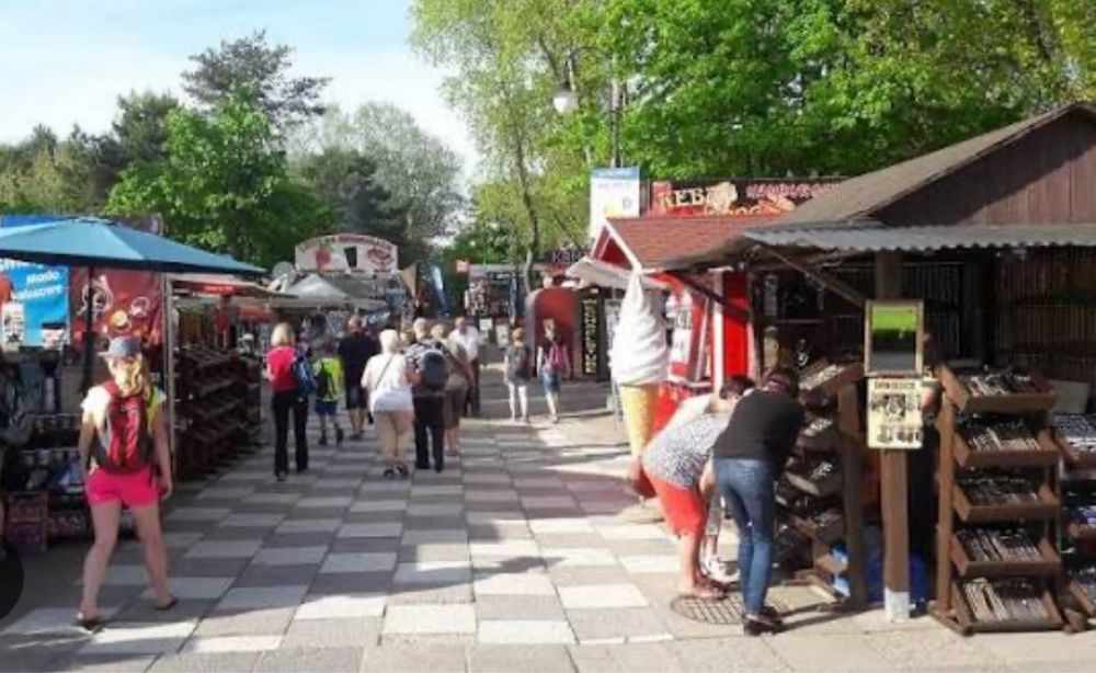 Wynajem miejsca pod działalność sezonową nad morzem.