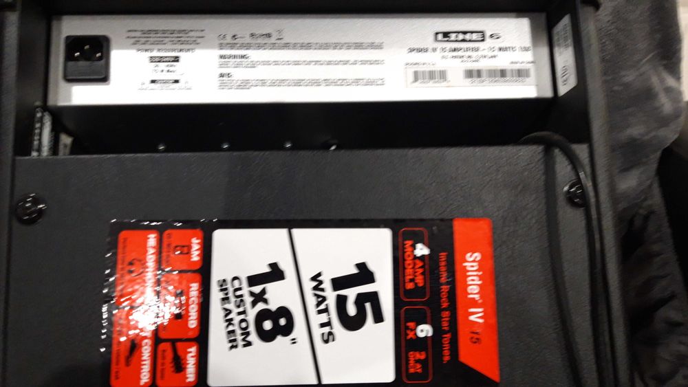 guitarra e amplificador