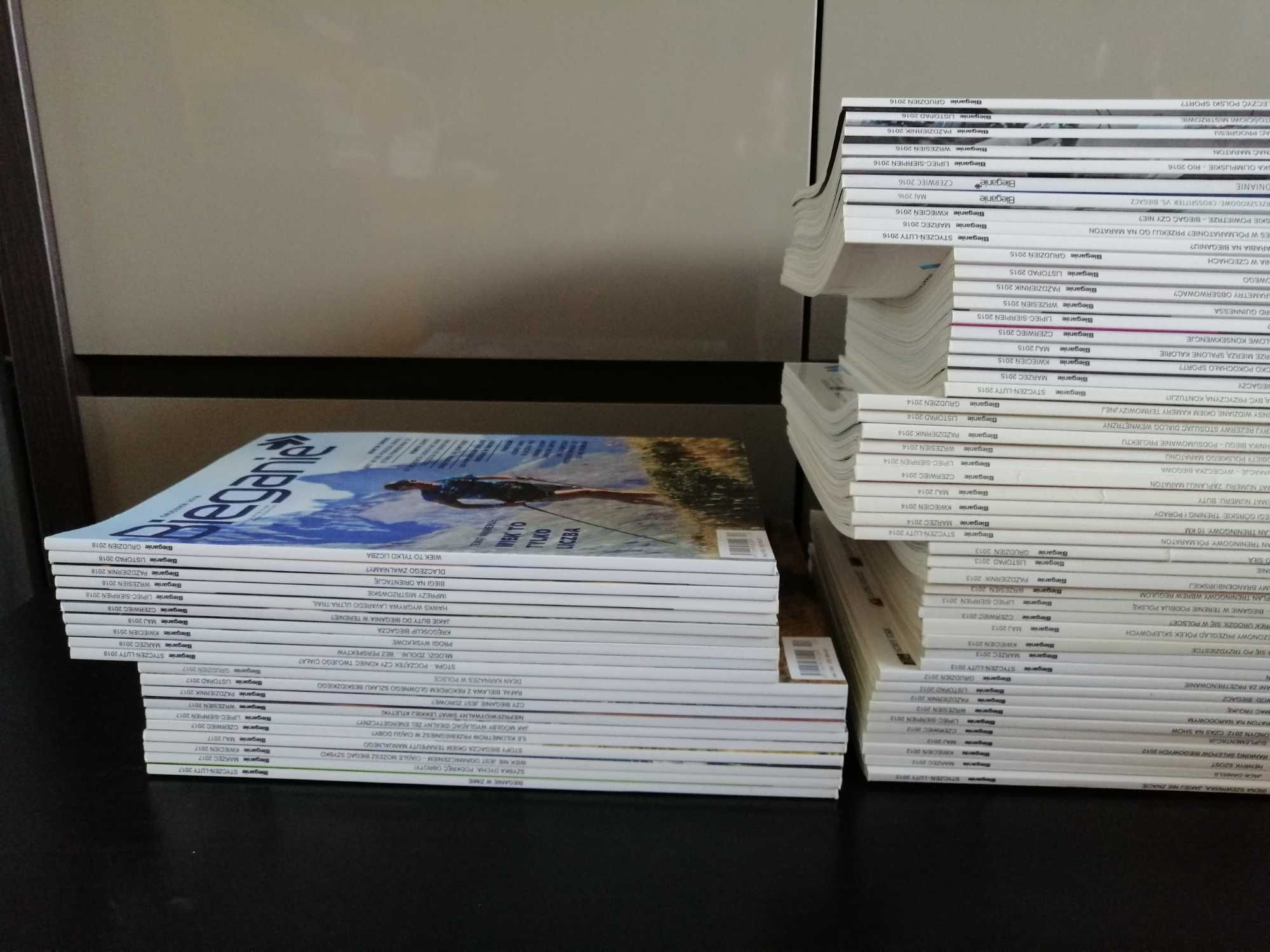 Magazyn "Bieganie" - komplet numerów z lat 2012-18