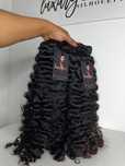 Pack 3 Extensões Cabelo Cacheado 100% Natural