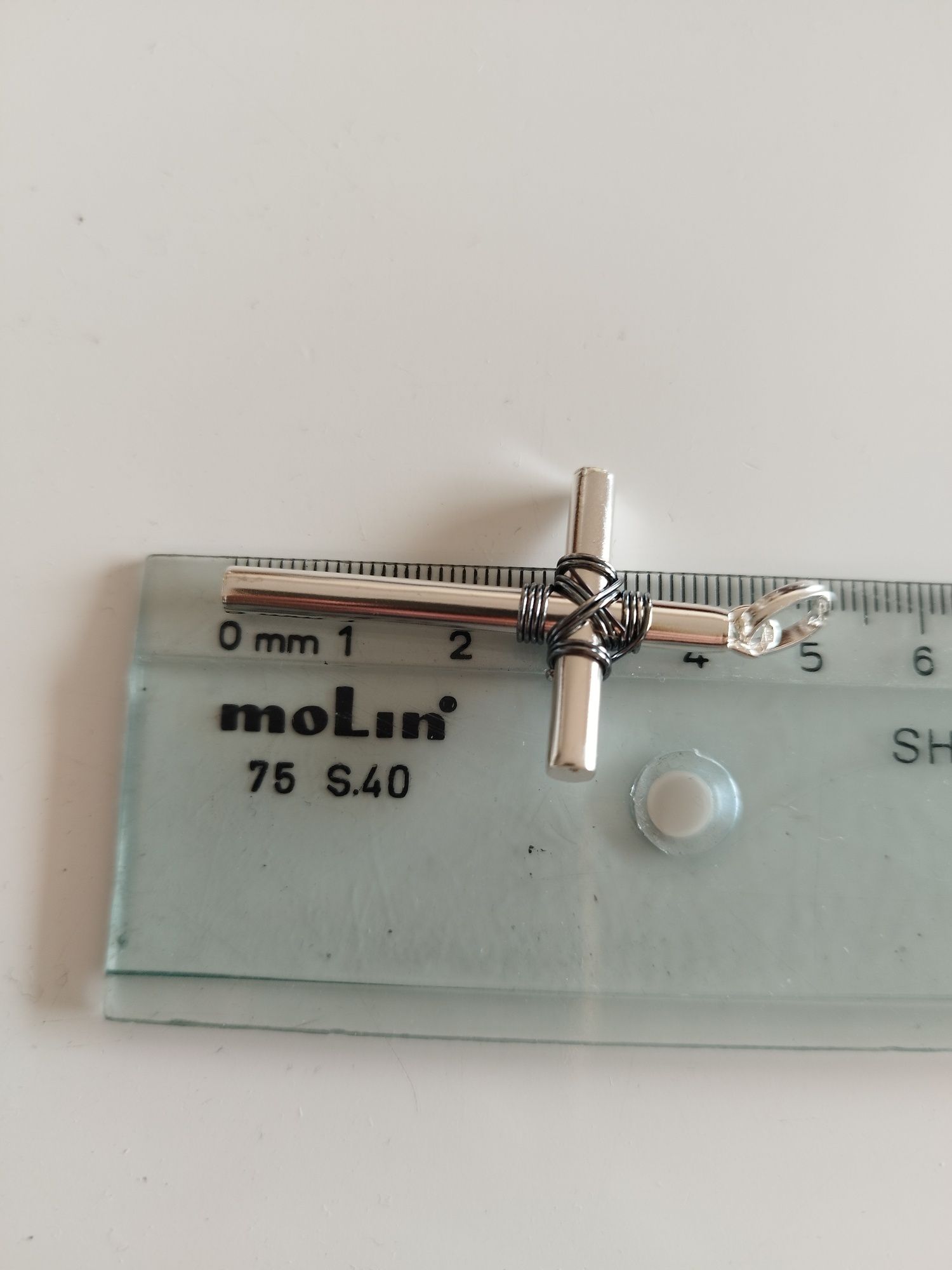Medalha cruz em prata 925