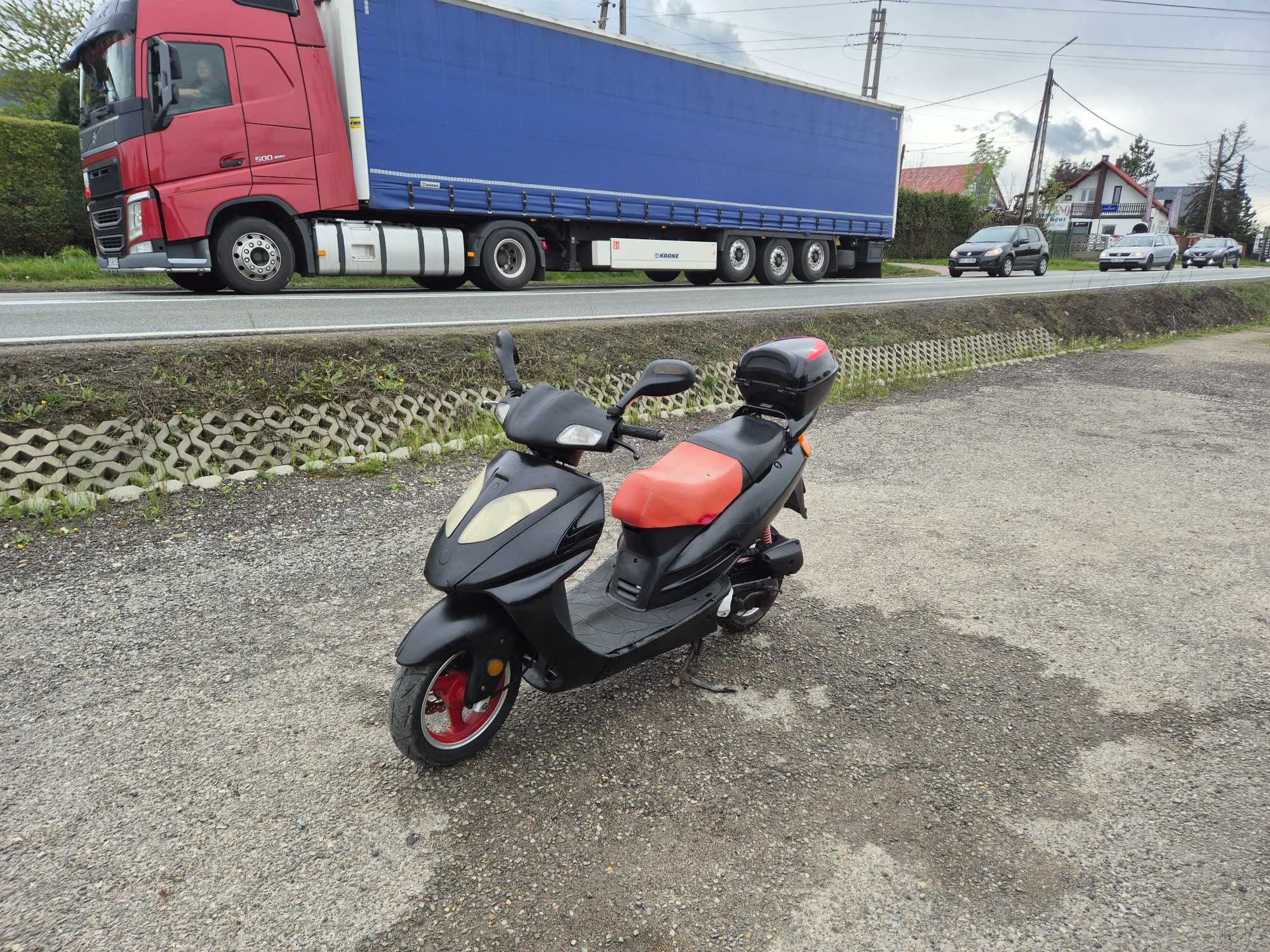 DUŻY Skuter 2T*Zipp Quantum 50*2012r*Jeden Właściciciel*TRANSPORT