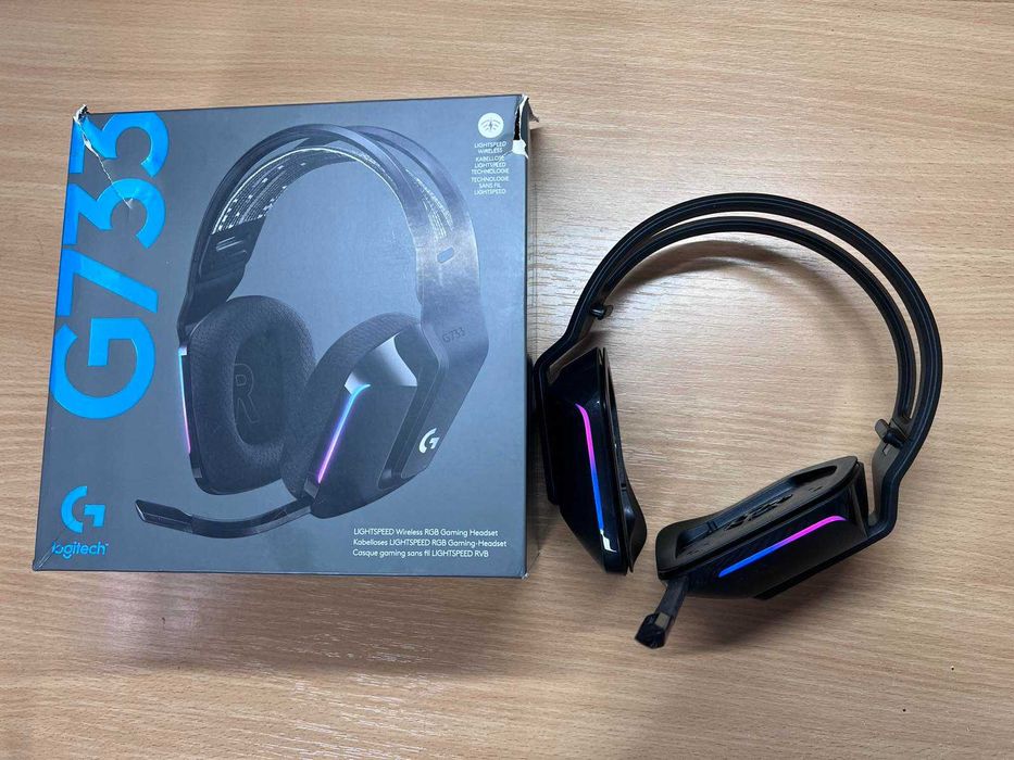 Навушники  Logitech G733 Lightspeed Wireless RGB (981-000990)