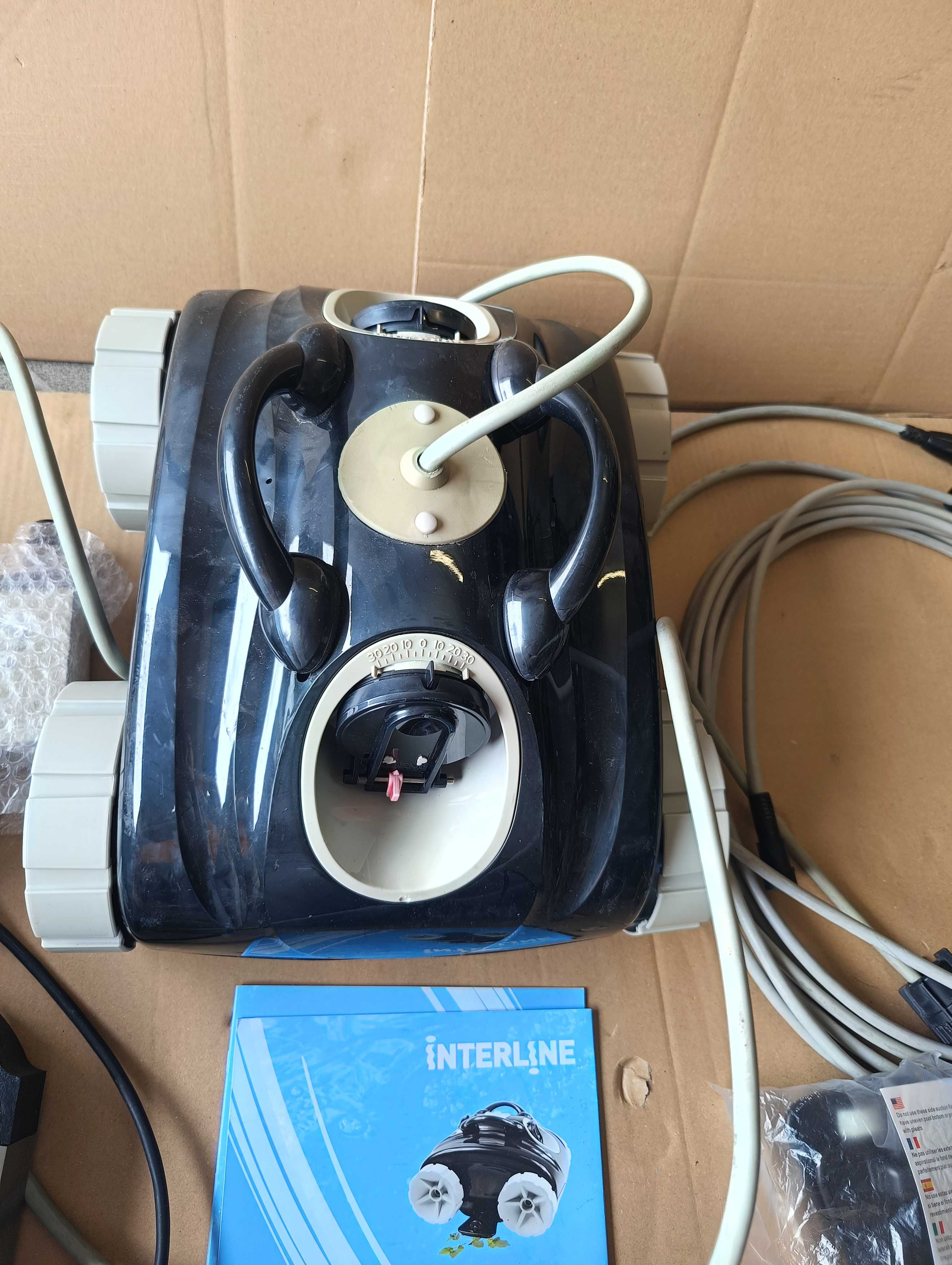 Interline odkurzacz basenowy nie wymaga instalacji filtracyjnej