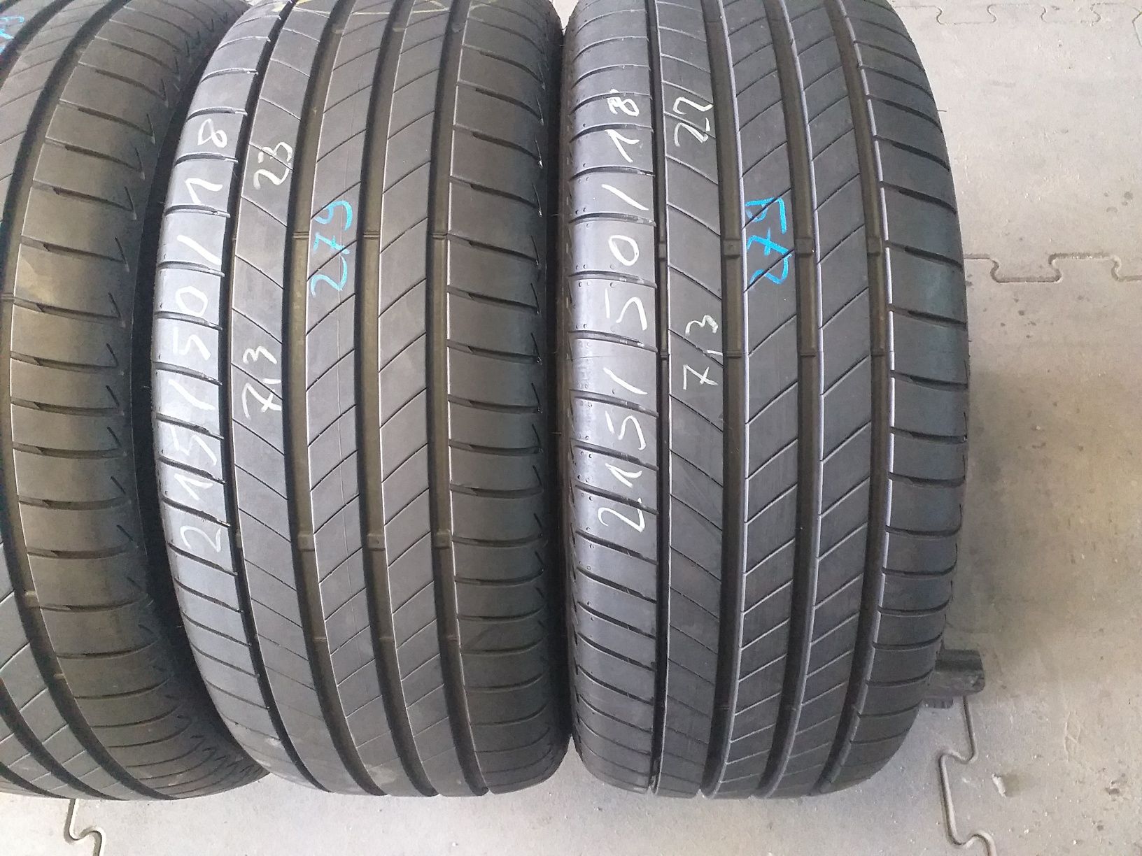 Opony 215/50R18 Bridgestone Turanza 2022r Super stan