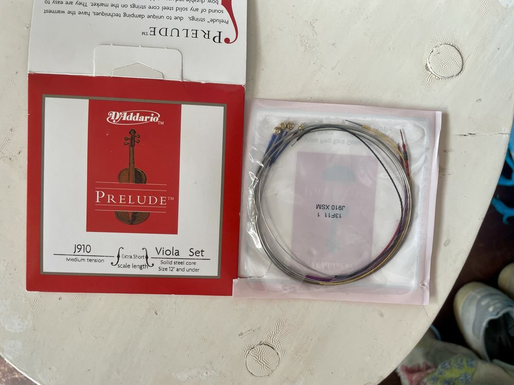 Jogo de cordas viola prelude J910 XSM