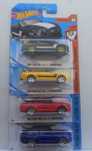 Conjunto 4 - ford mustang GT hot wheels