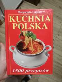 Kuchnia polska 1500 przepisow książka Małgorzata Caprari