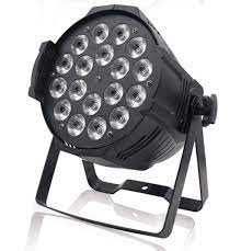 PAR LED RGBWA+UV 18X18W DMX