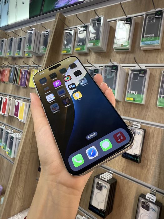 Б/у IPHONE 16Pro Max 512 White Titanium Neverlock Костюшка,5 IGRAND