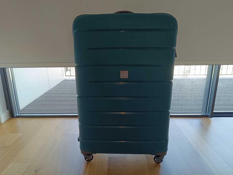 Mala de Viagem Roncato Verde Grande (+ Capa de Proteção)