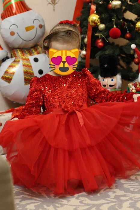 Сукня платье Suzie 110 святкова червона