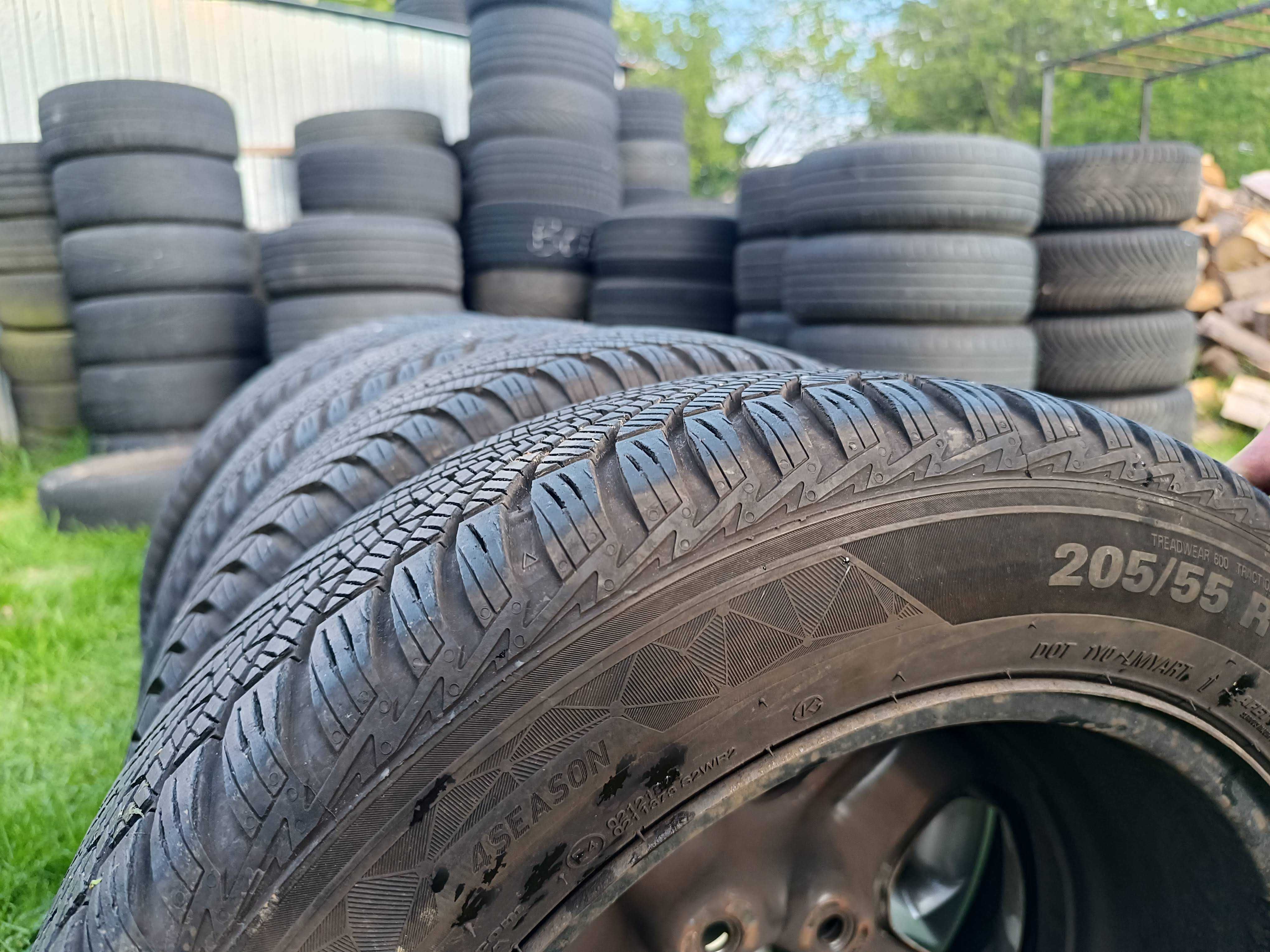 Opel Astra H felgi strukturalne 5x110 z oponami 205/55 r16 24r