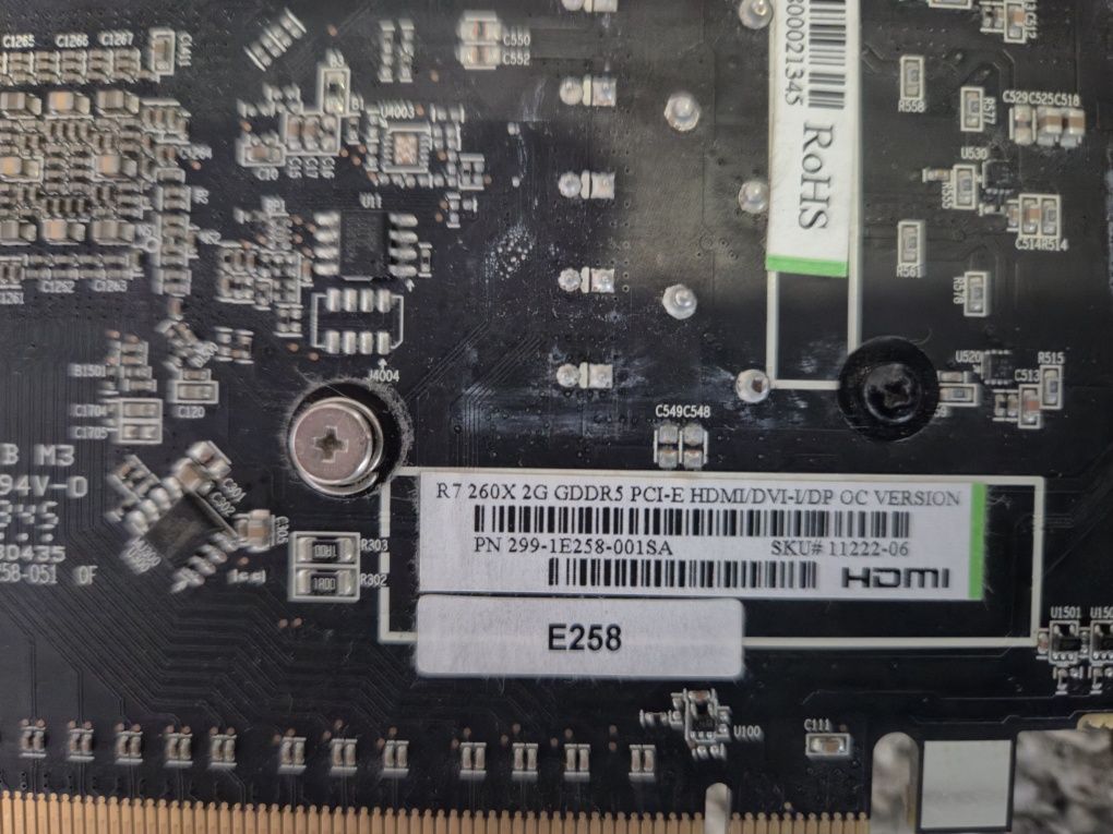 Radeon R7 260X 2gb GDDR5