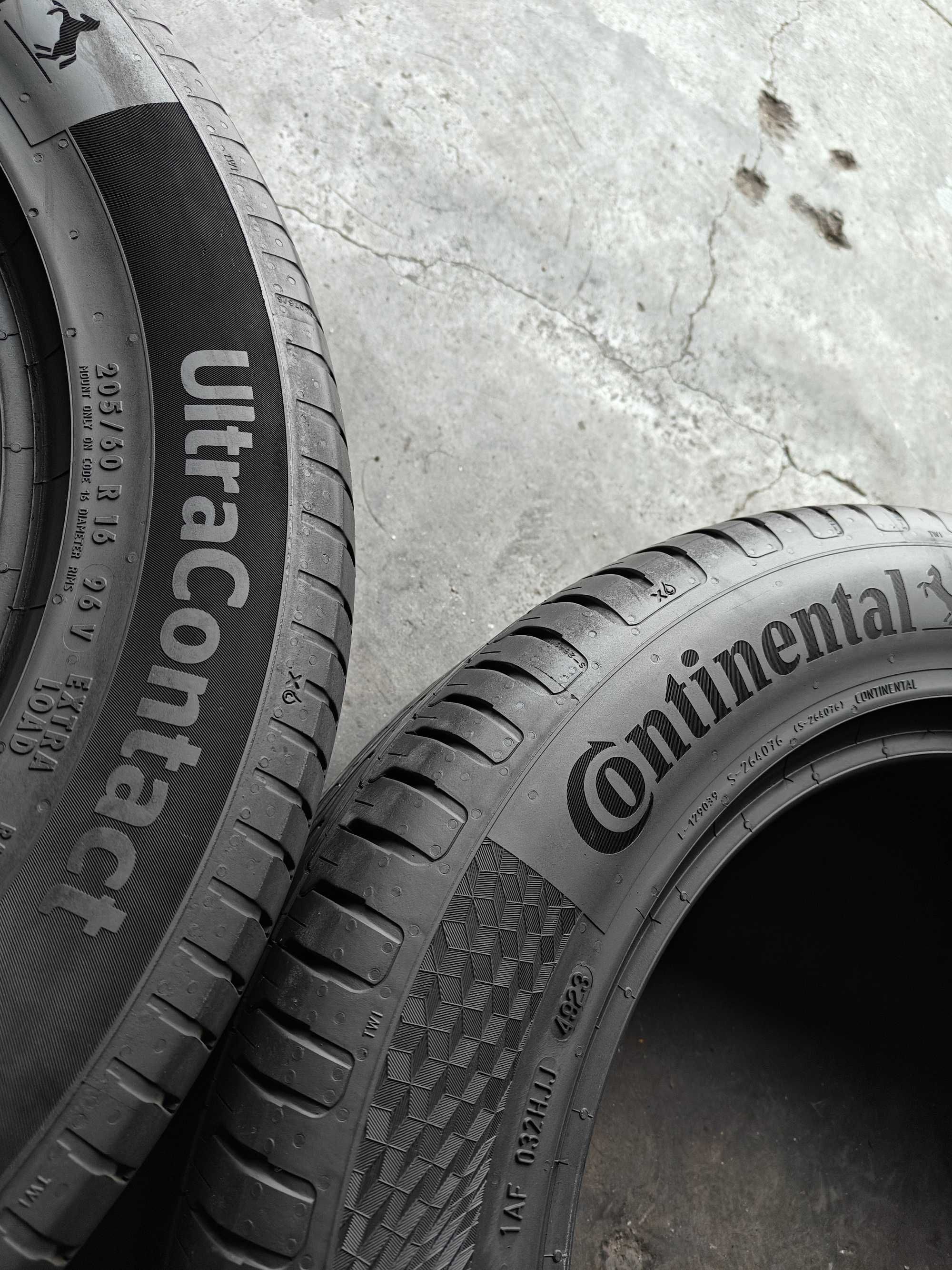 R16 205 60 шини літні Continental Ultra Contact made Portugal