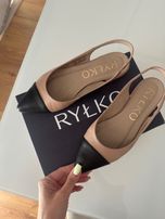 Przepiękne, skórzane buty RYŁKO jak nowe, poszukiwane! Hit! Okazja!