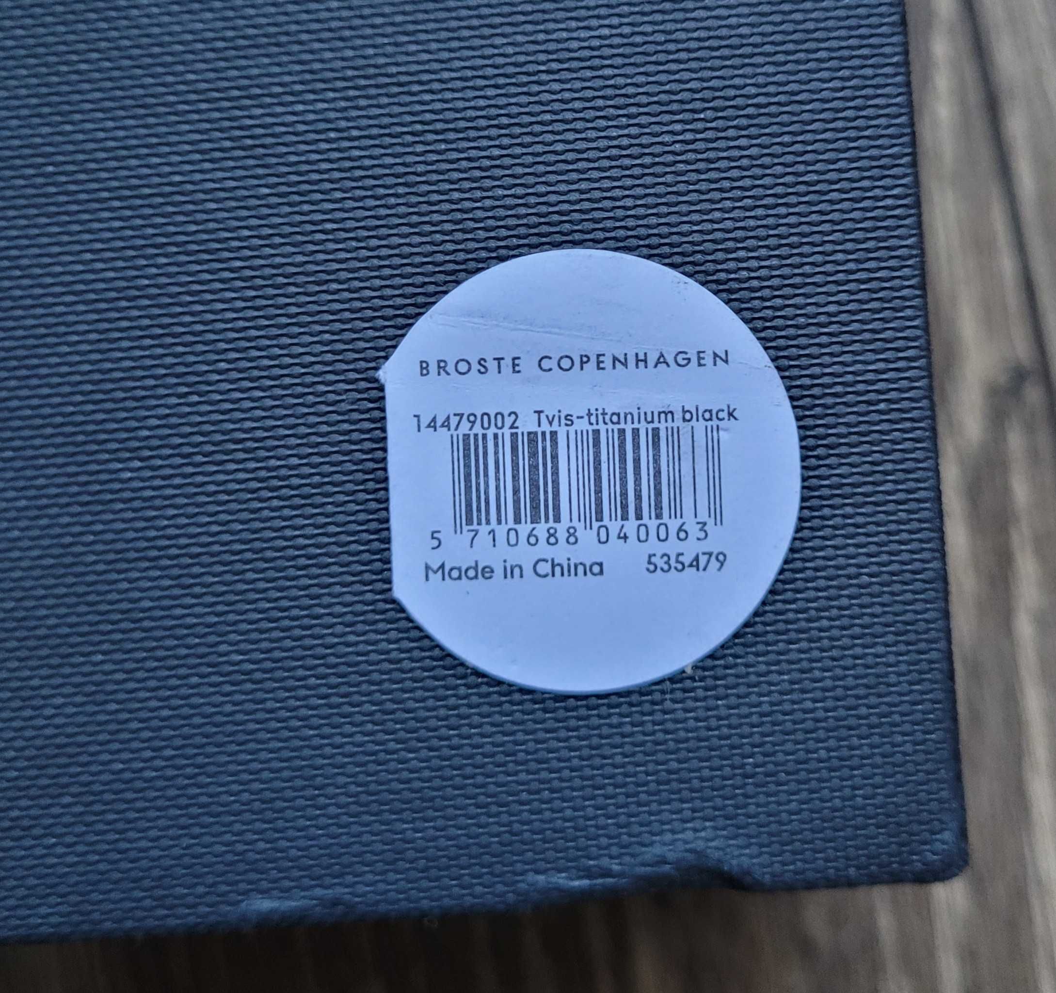 Broste Copenhagen łyżeczka sztućce Tvis Cutlery czarna 1szt NOWA