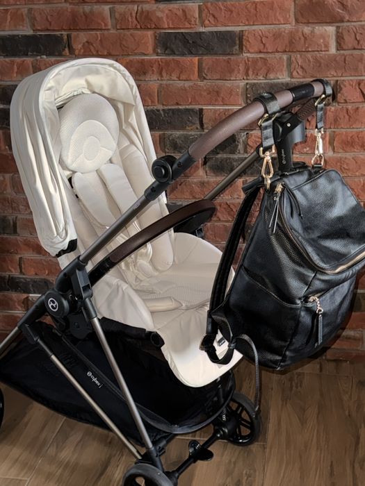 Cybex melio cotton white na gwarnacji.