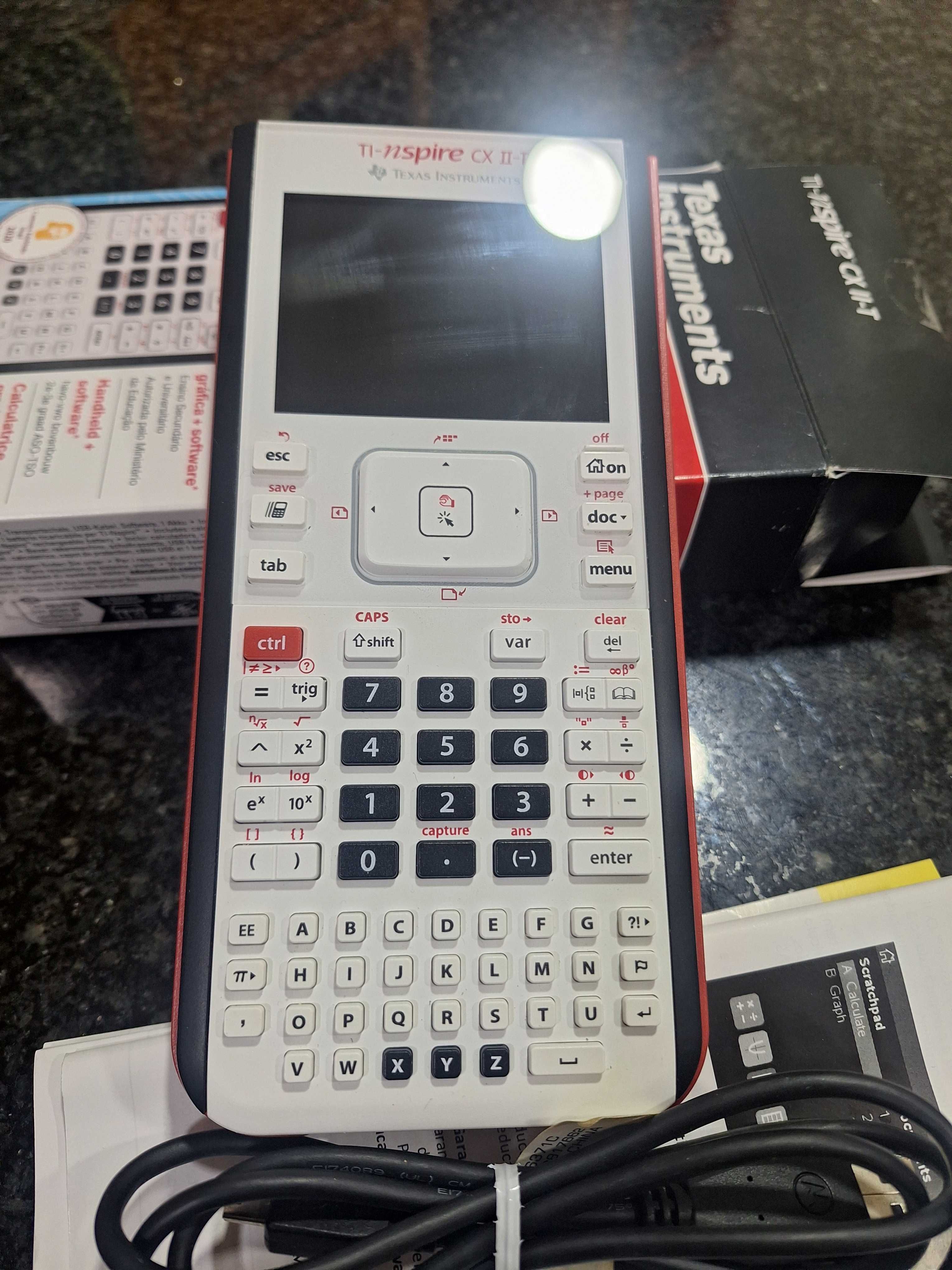 Calculadora gráfica Texas TI-nspire cx II- T
