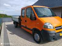 Opel Movano  doka 7miejsc- wywrotka na 3 strony,hak,220 tys km