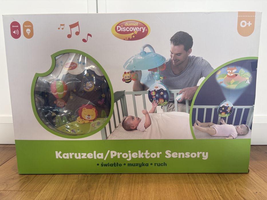 Karuzela z projektorem Dumel Discovery