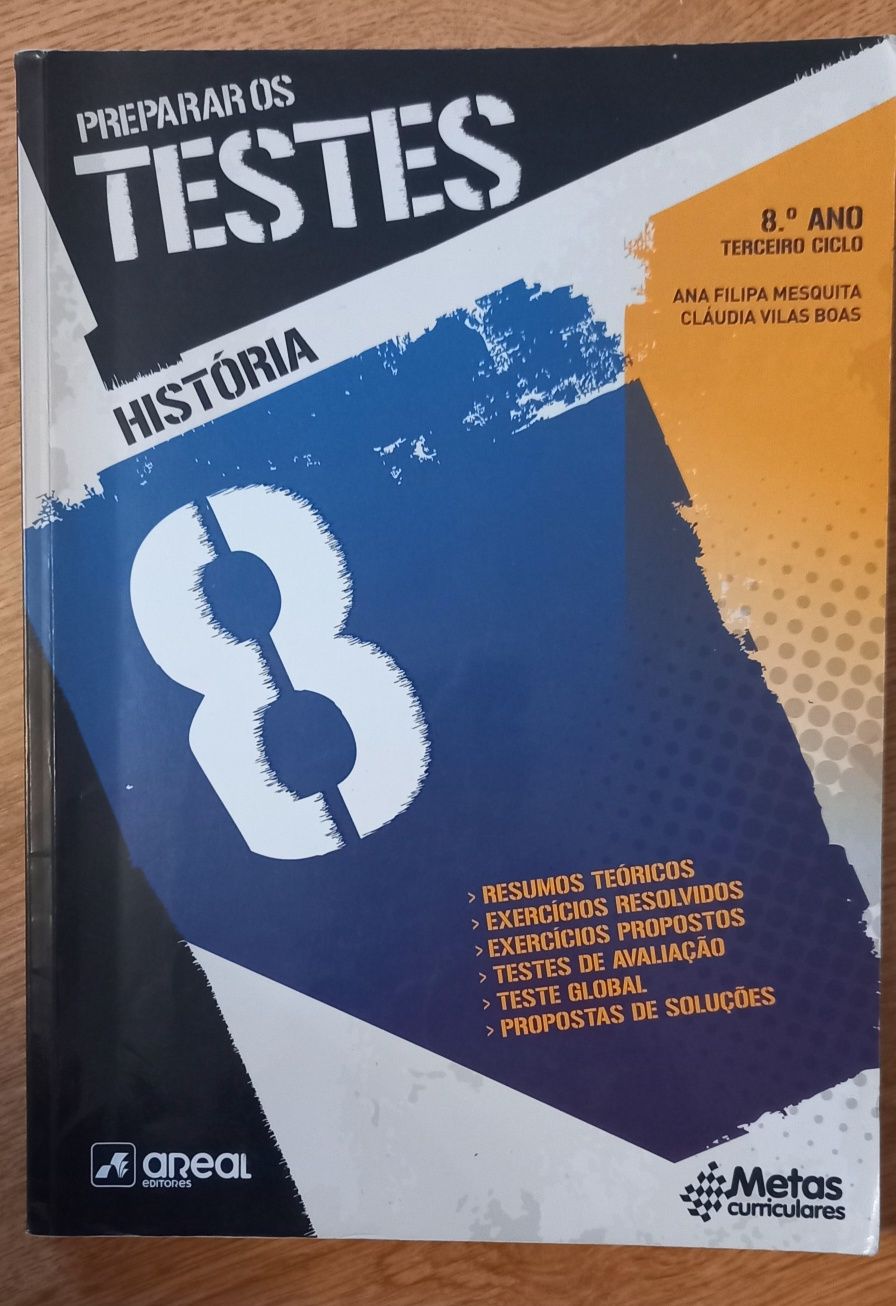 Livro "Preparar os testes- História"