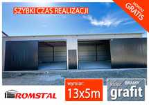Garaż Blaszany |MAGAZYN GOSPODARCZY |Wiata - Hala - Schowek – ROMSTAL*