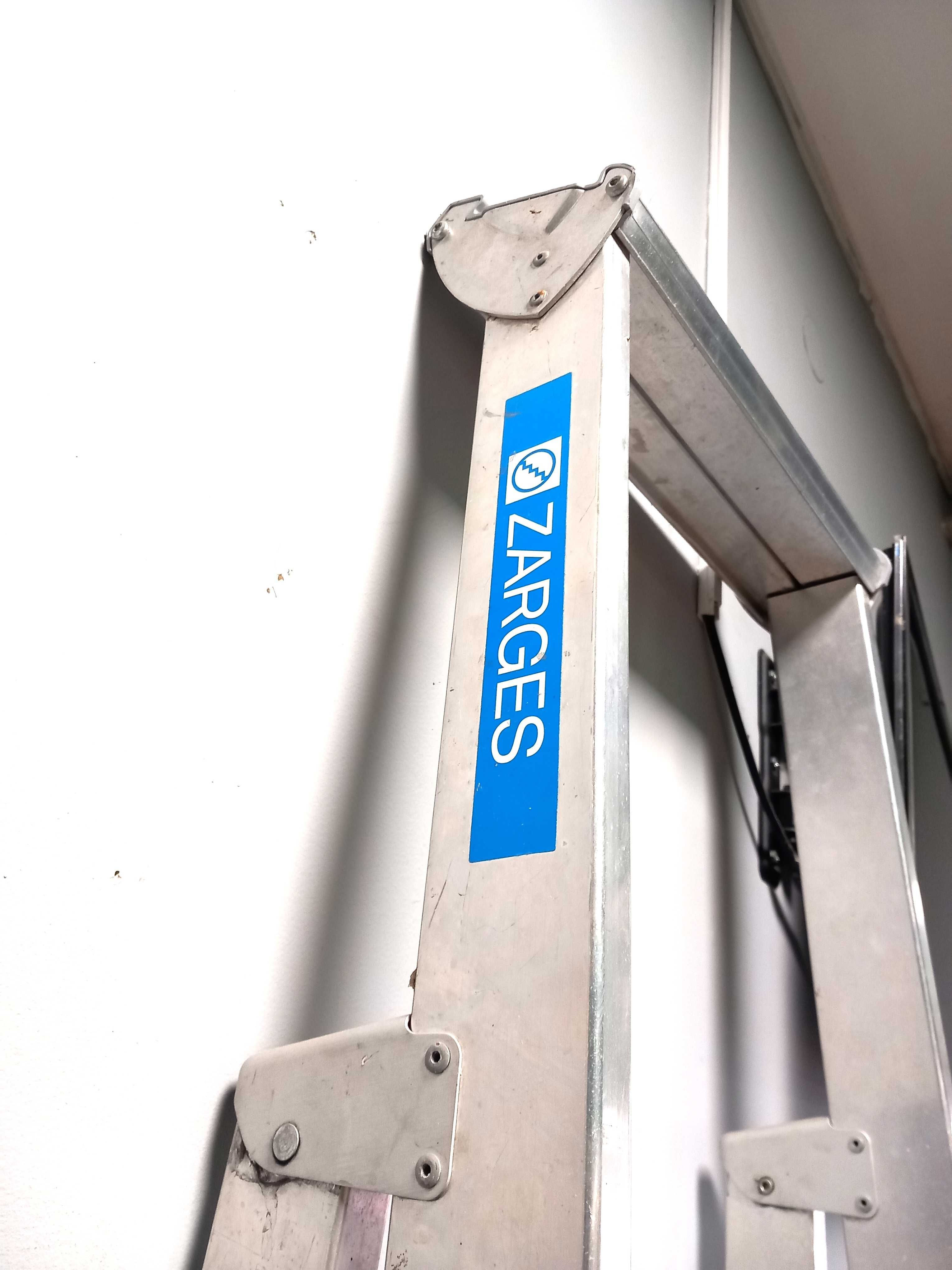 Drabina aluminiowa ZAGRES MASTERSTEPS 5 stopni 1.32m Loombard Szczytno
