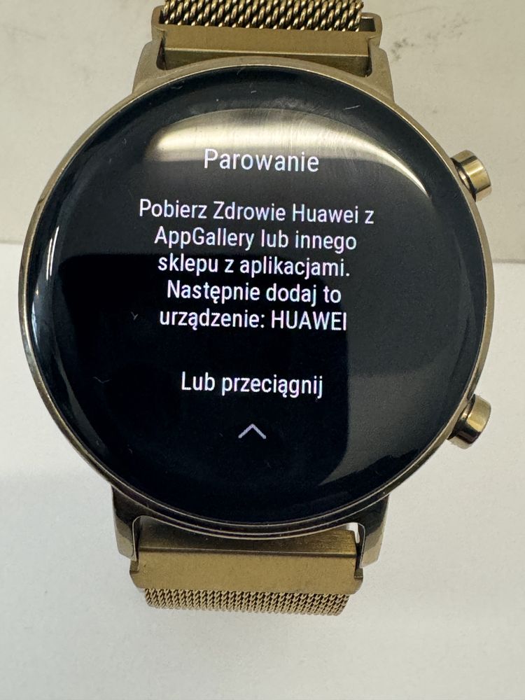 Smartwatch HUAWEI Watch GT 2 Elegant 42 mm Złoty
