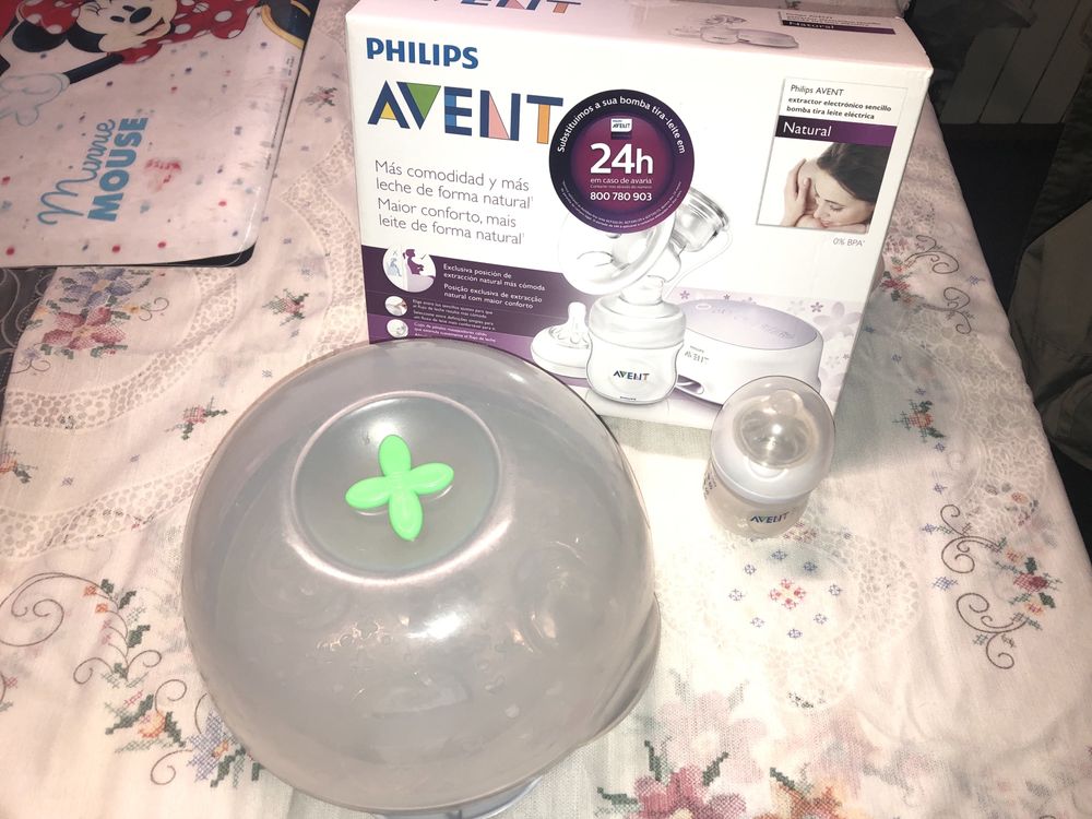 Philips Avent bomba tira-leita c/esterilizador