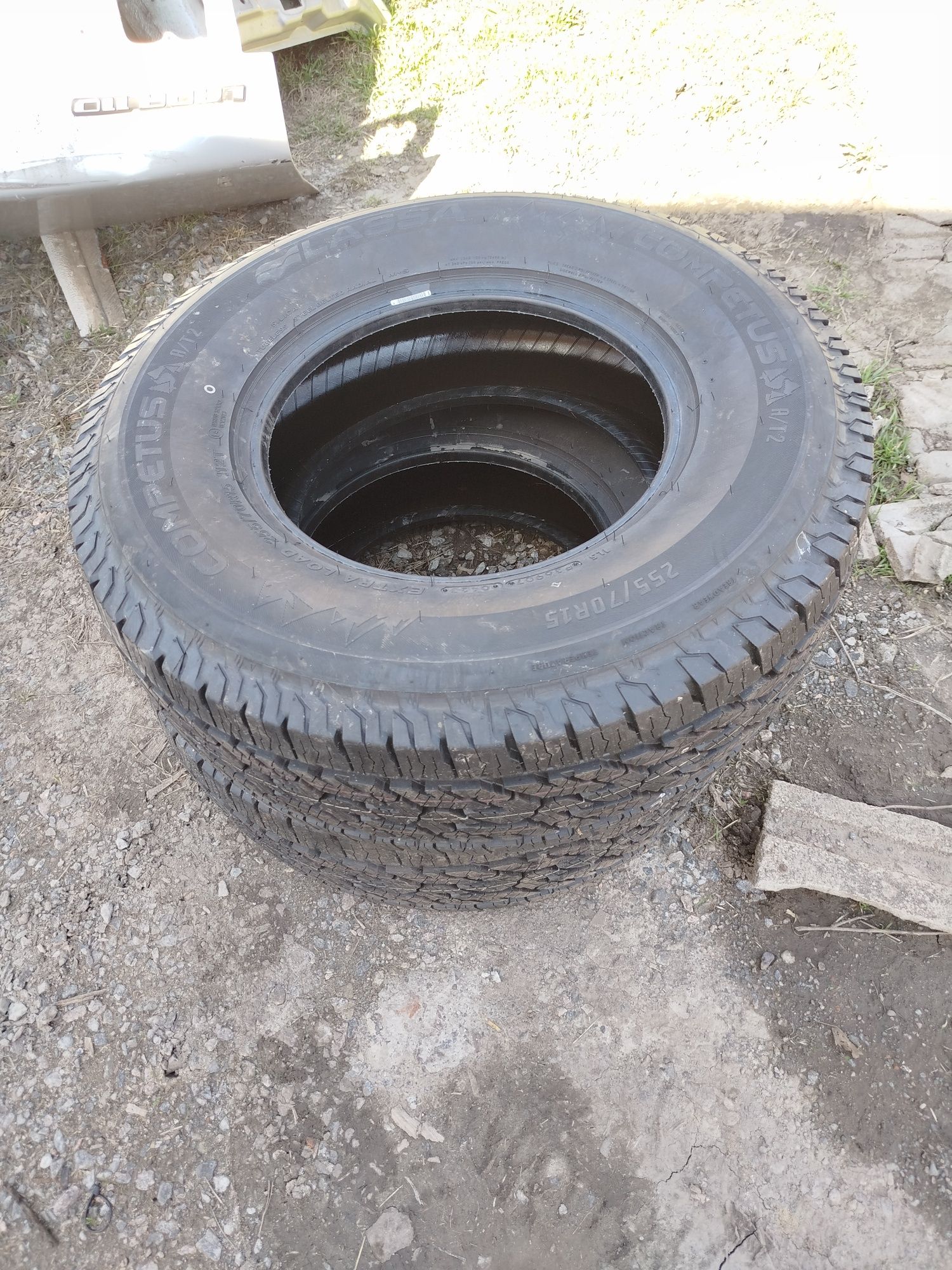 Продам нові шини Lassa Competus A/T2 255/70 R15 112T XL