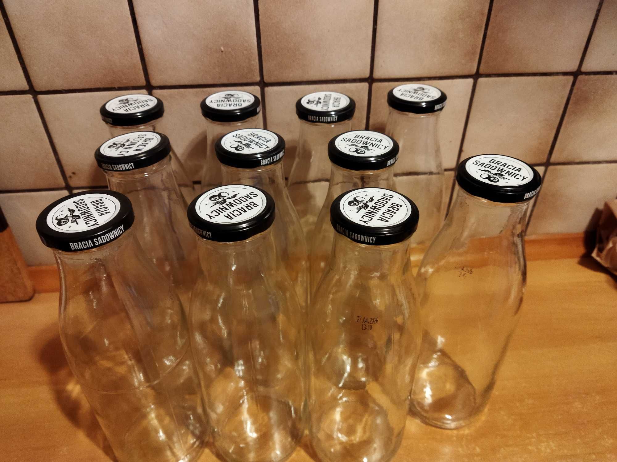 Szklane butelki 750 ml