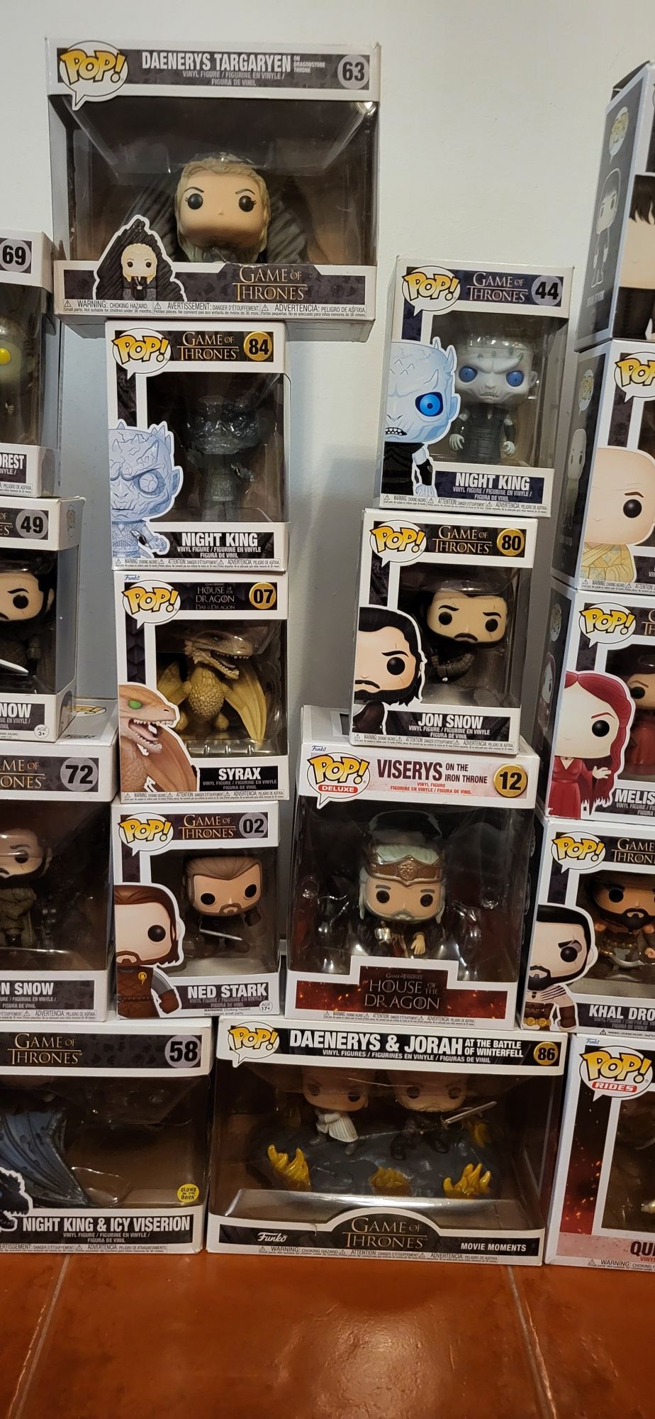 Funko Pop Game of Thrones e House of Dragon