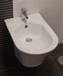 Torneira Grohe e bidé Sanitana