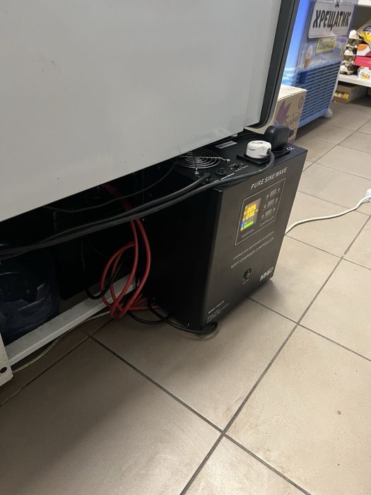 Комплект резервного живлення ДБЖ + дві гелевi батареї