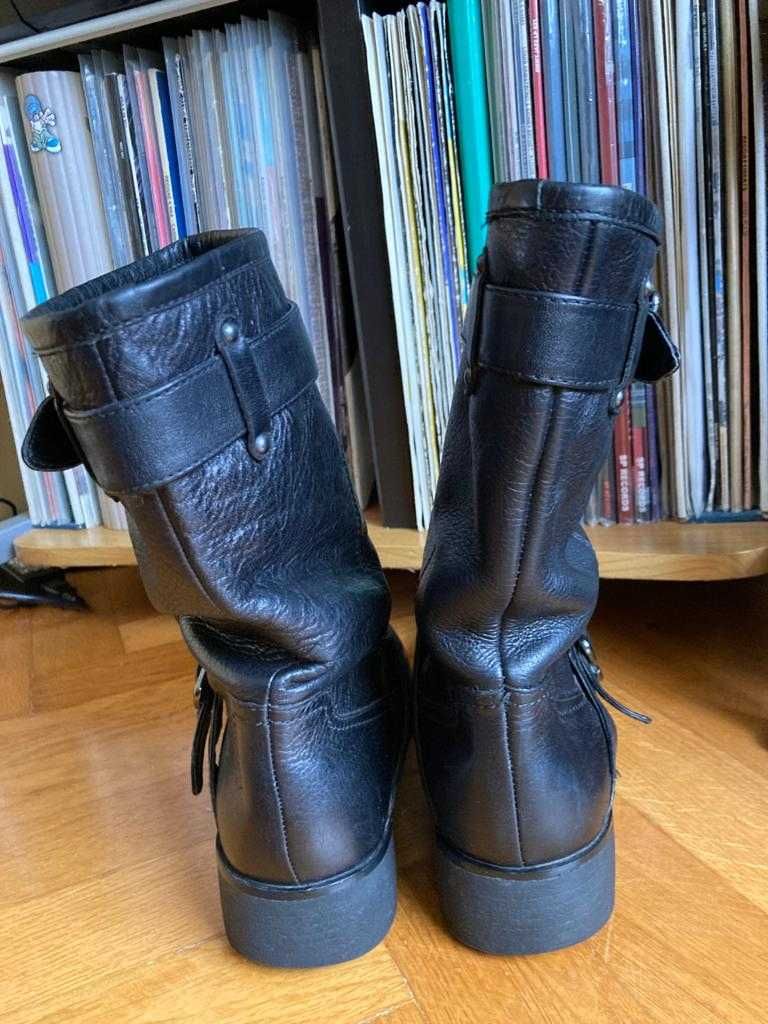 Skórzane botki Clarks rozm.41