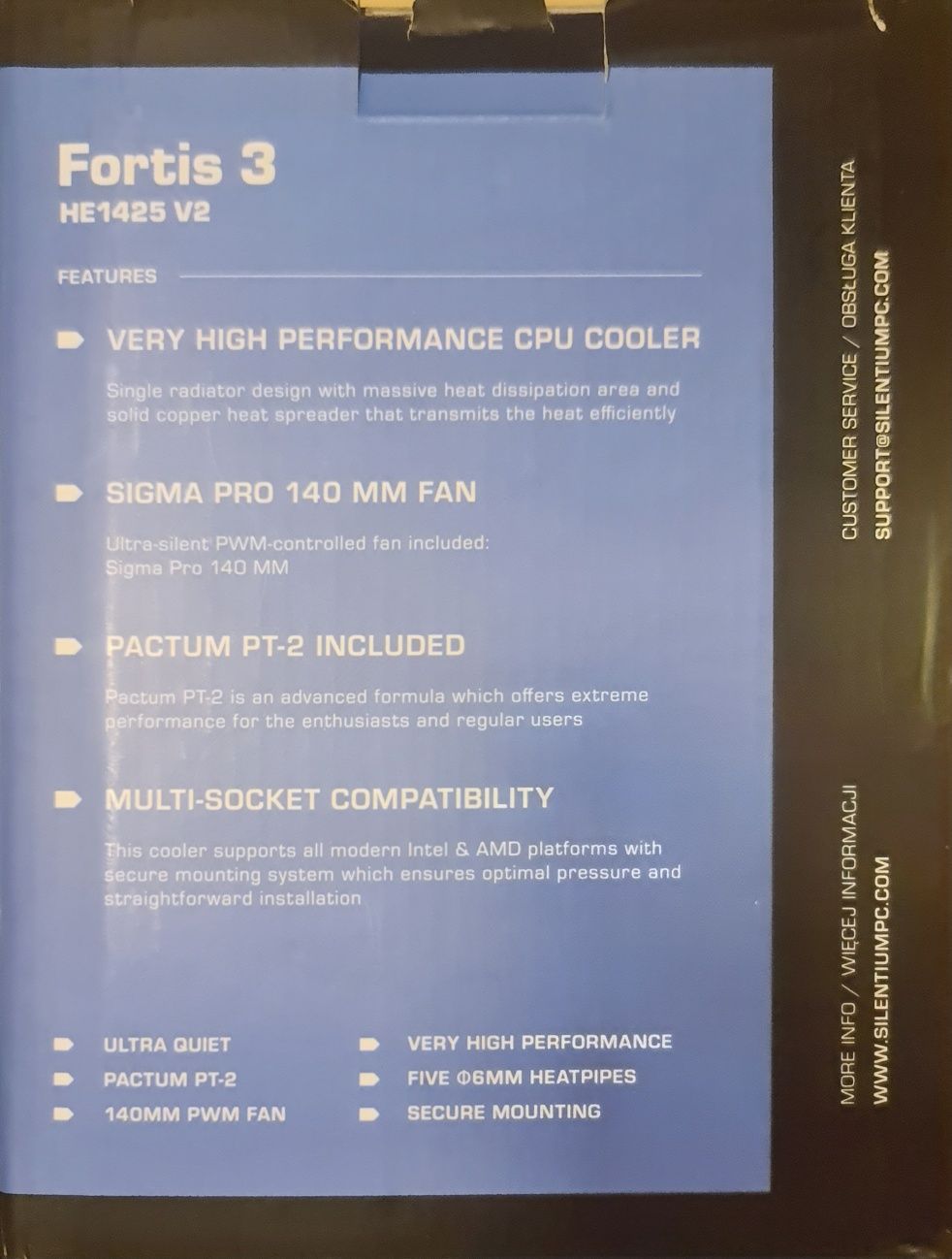 Chłodzenie SilentiumPC Fortis HE1425 V2