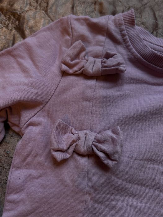 Bluza, pudrowy róż, roz 98 nowa