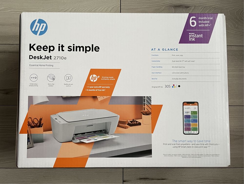 NOWA Drukarka - Urządzenie wielofunkcyjne HP DeskJet 2710e