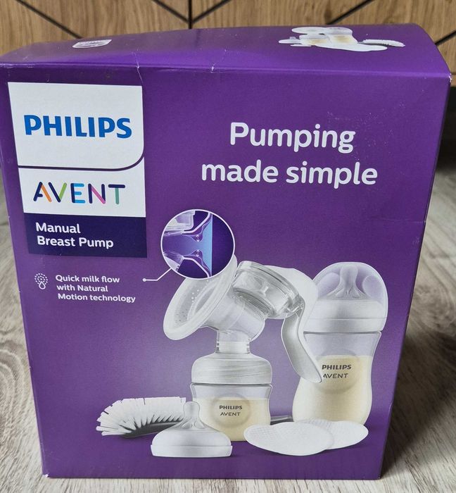 Philips Avent Manual SCD430/60 laktator ręczny + akcesoria