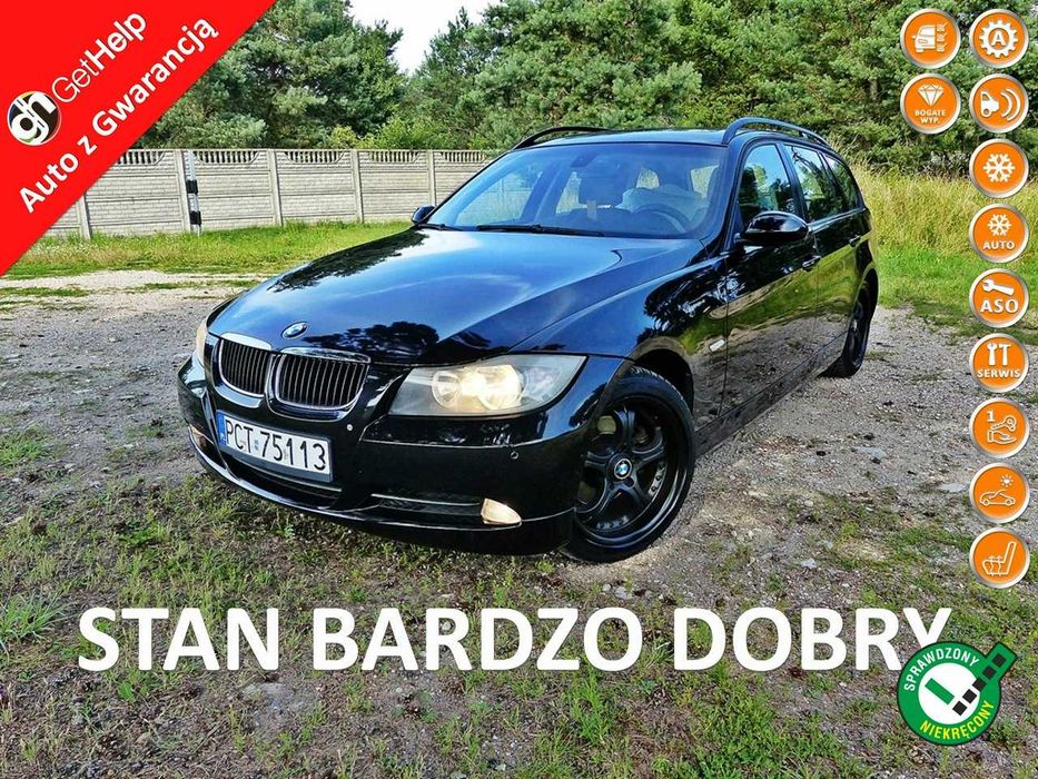 BMW 320i*Climatronic*Alu*Navi*Panorama*P.Elektryka*Skóry*2xKoła*ZOBACZ