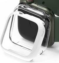 Защитная накладка Ringke для Apple Watch 7 45mm прозрачный и белый