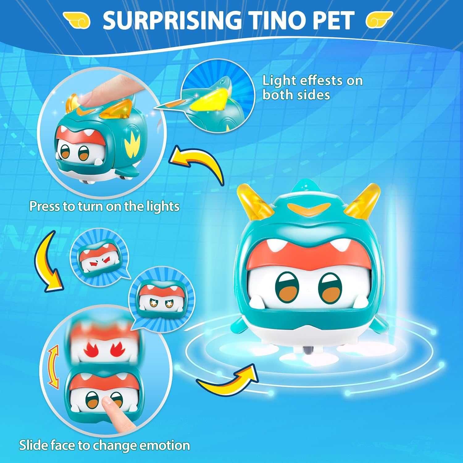 Super Wings Transformacja Tino & Pet