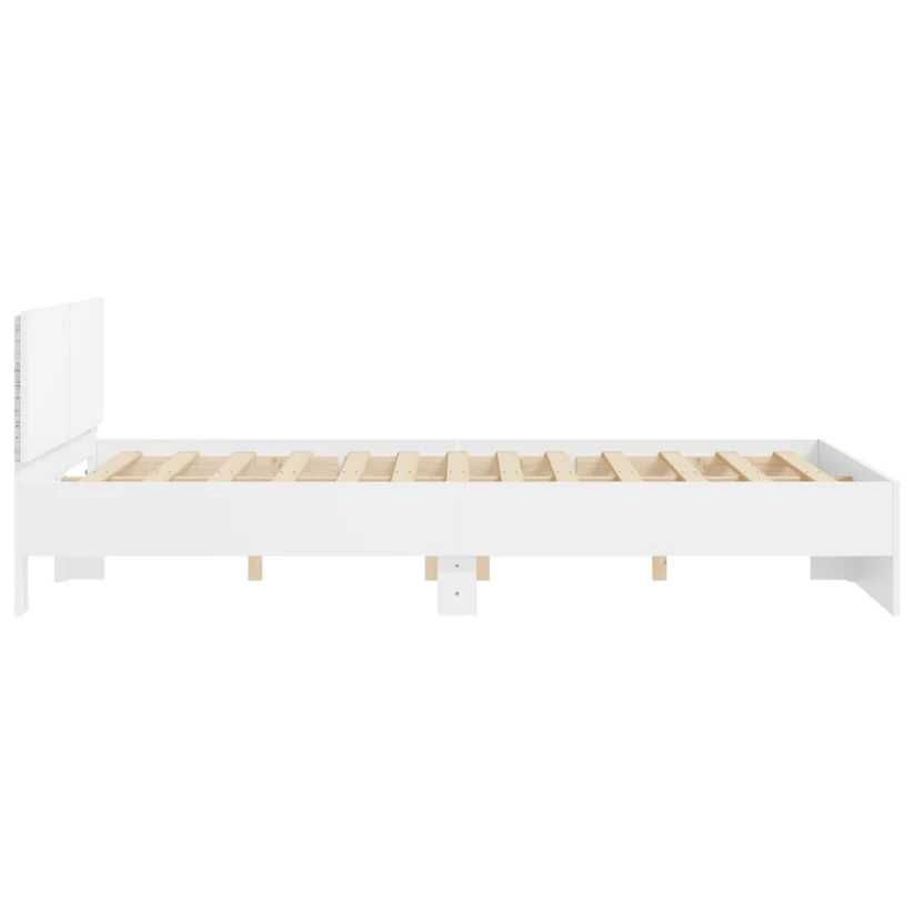 Estrutura de cama 160x200cm com leds