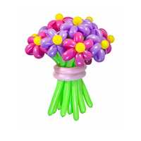 Букети з кульок  шаров , квіти цветы