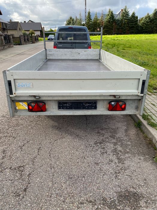 Przyczepka samochodowa Saris, stan idealny