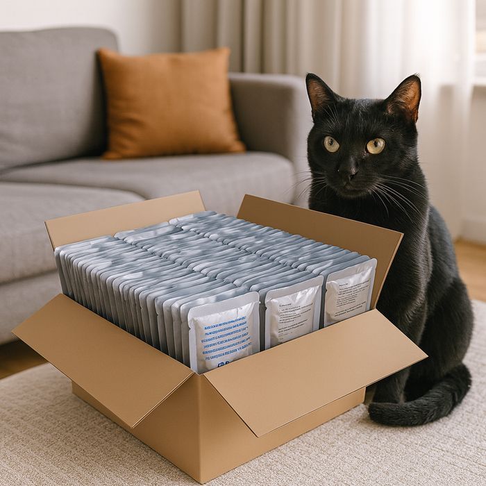 50 X Saszetka Karma Dla Kota Zestaw Mieszany Mix Smaków