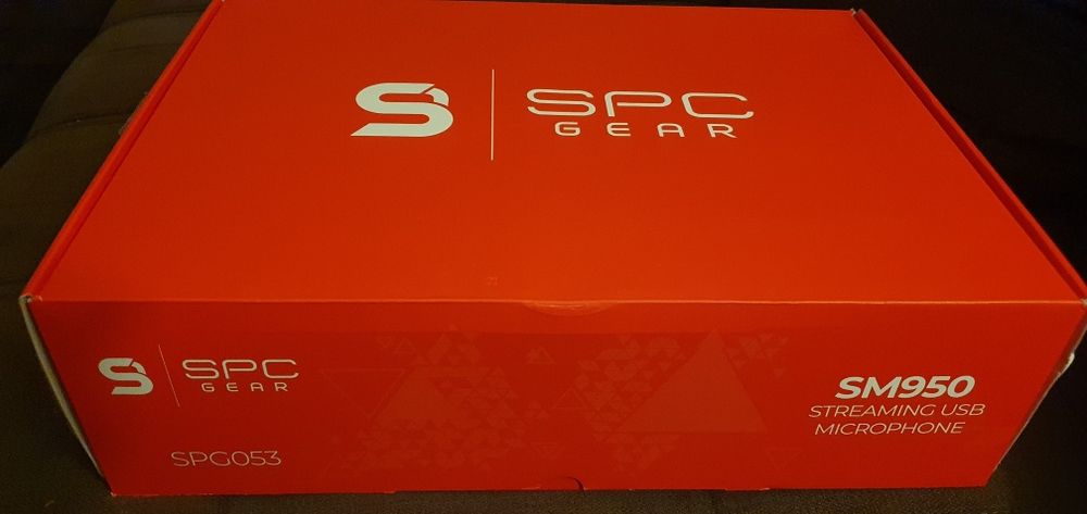 Mikrofon SPC Gear SM950 treaming USB jak nowy